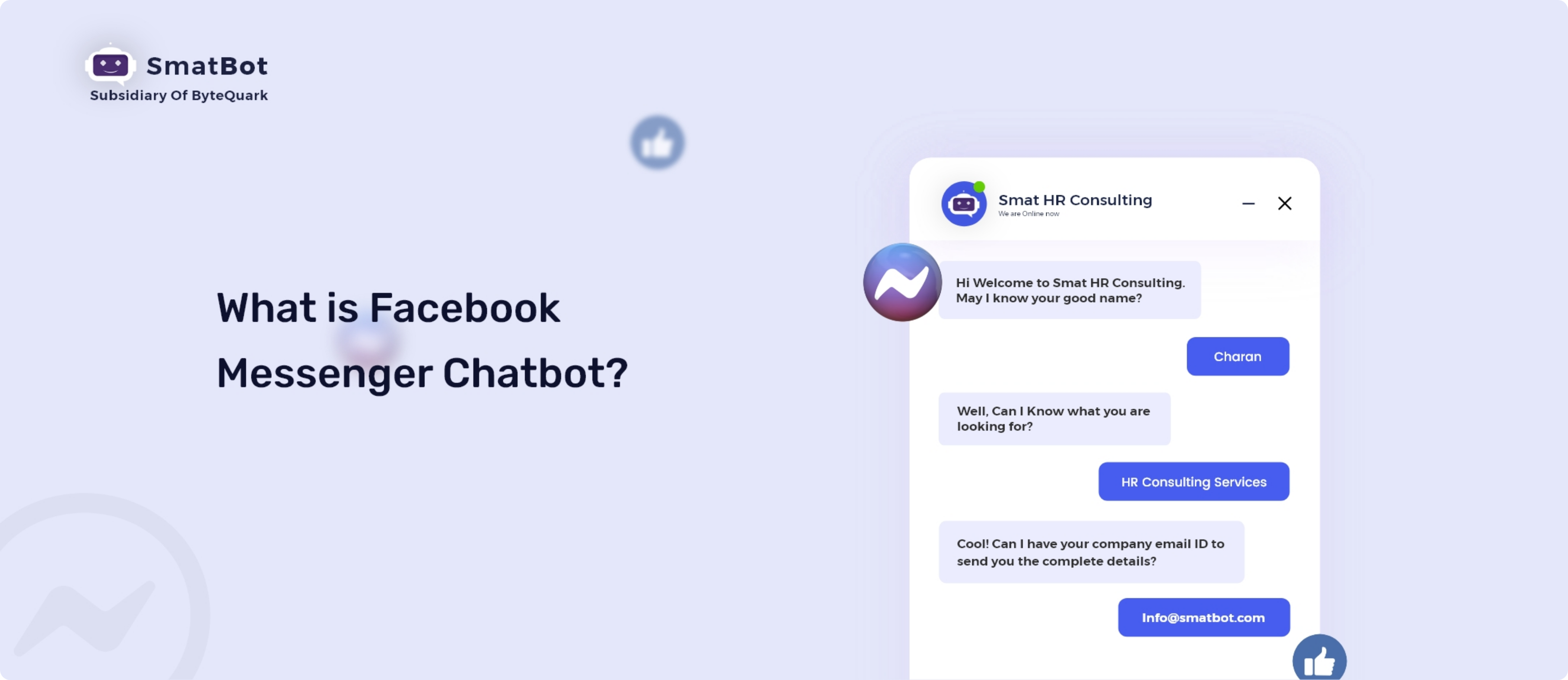 how to create a facebook messenger chatbot 
